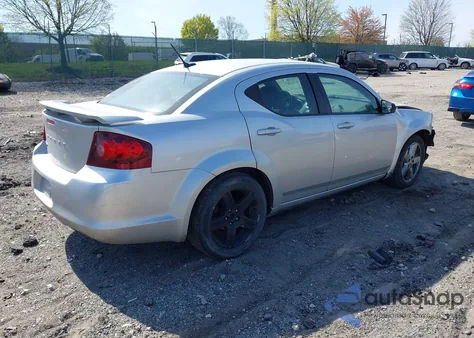 2012 Dodge Avenger Se from USA, damaged, VIN 1C3CDZAB6CN147327